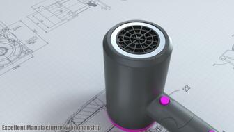 吹風(fēng)機(jī)的藝術(shù) 一場產(chǎn)品動畫的視覺盛宴